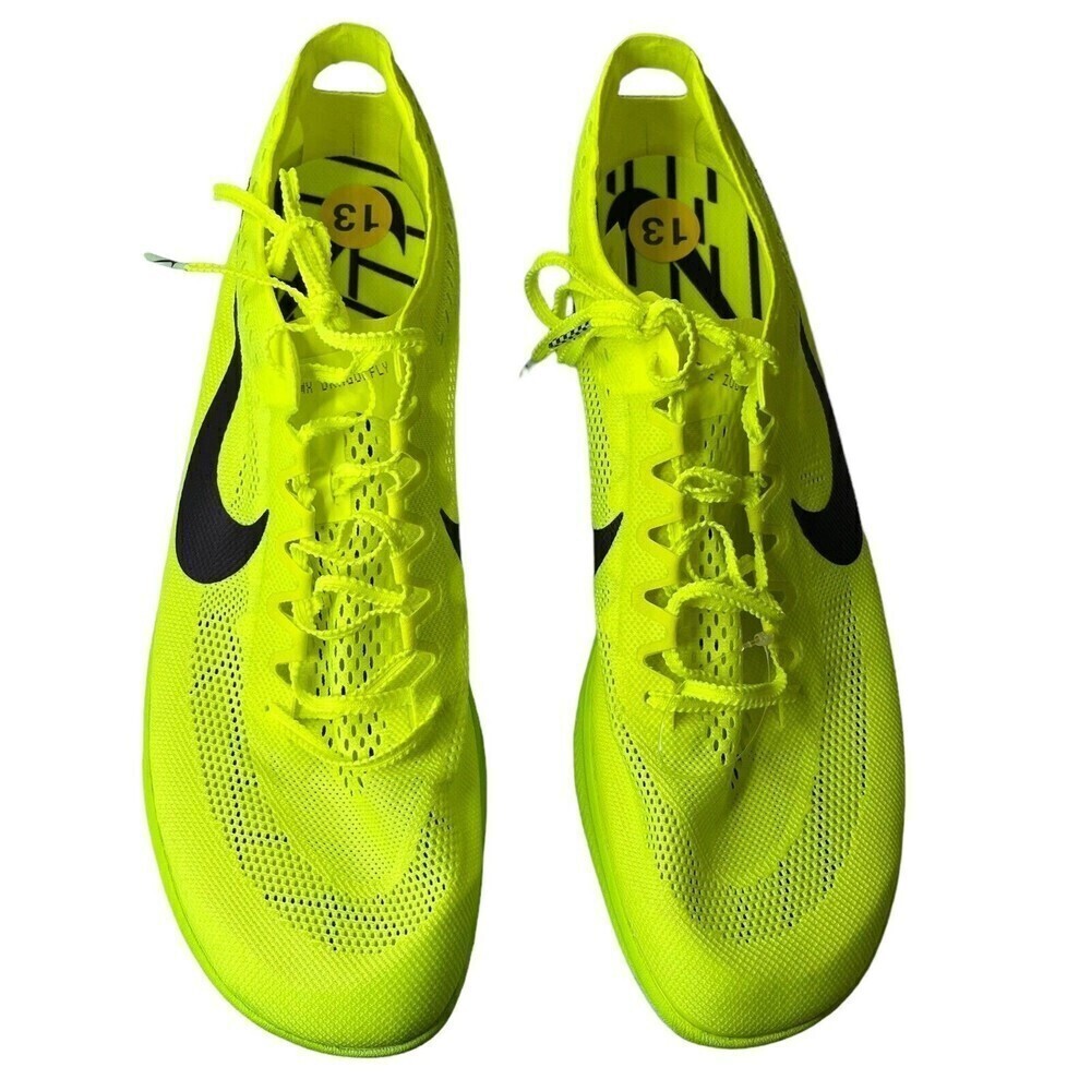 Nike ZoomX Dragonfly Racing Spikes Men's 13 Volt Mint Foam Lightweight Track New - Picture 4 of 12